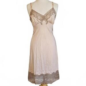 True vintage Van Raalte slip dress, size 34 made in USA!